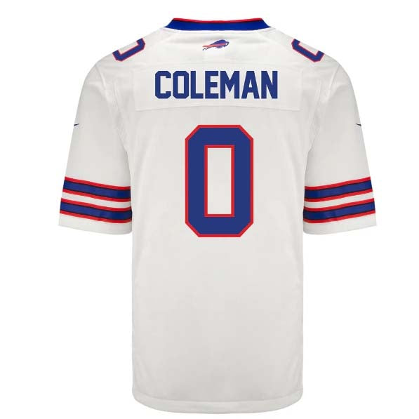 B.Bills #0 Keon Coleman Draft Player Game Jersey - White American Football Jerseys