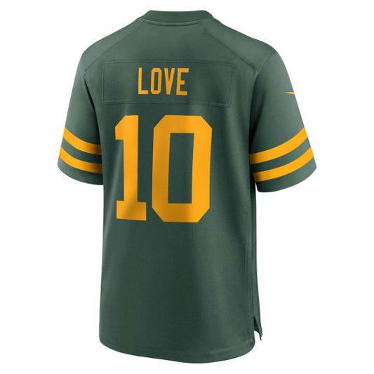 GB.Packers #10 Jordan Love 50s Classic Game Stitched American Football Jerseys