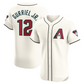 Arizona Diamondbacks #12 Lourdes Gurriel Jr. Home Elite Player Jersey - White Stitches Baseball Jerseys