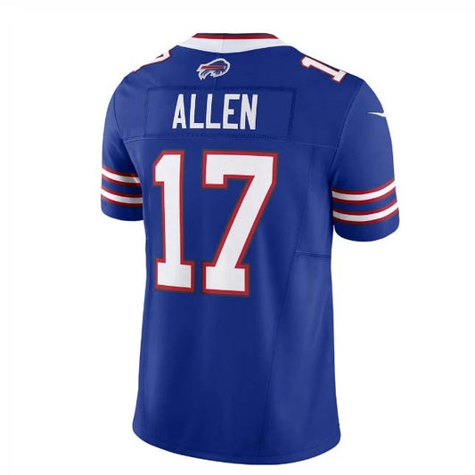 B.Bills #17 Josh Allen Royal Vapor F.U.S.E. Limited Jersey – Home American Football Jerseys