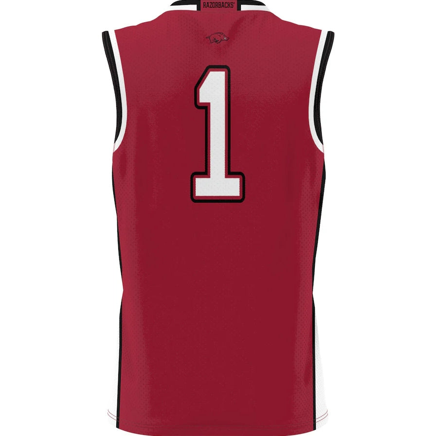 #1 A.Razorbacks GameDay Greats Lightweight Basketball Jersey - Cardinal Stitched American College Jerseys