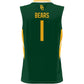 #1 B.Bears GameDay Greats Lightweight Basketball Jersey - Green Stitched American College Jerseys