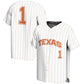 #1 T.Longhorns GameDay Greats Lightweight Baseball Jersey - White American College Jerseys