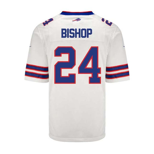 B.Bills #24 Cole Bishop Game Jersey - White Stitched American Football Jerseys