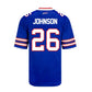 B.Bills #26 Ty Johnson Game Jersey - Royal Stitched American Football Jerseys