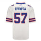 B.Bills #57 A.J. Epenesa Game Jersey - White Stitched American Football Jerseys