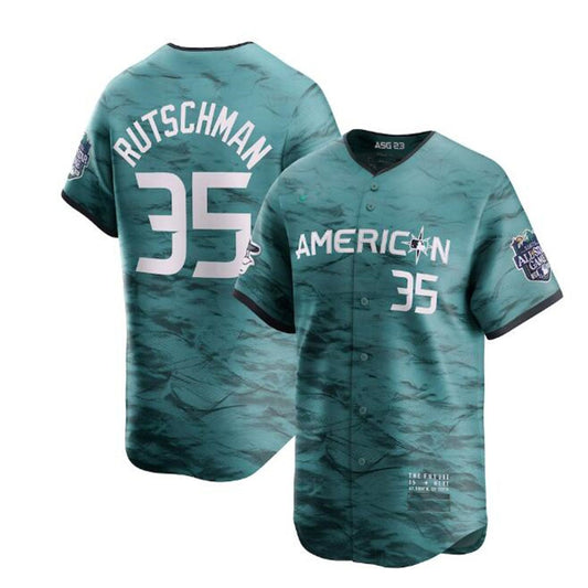 #35 Adley Rutschman American League 2023 All-Star Game Limited Player Jersey - Teal Baseball Jerseys