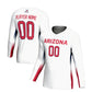 Custom A.Wildcats GameDay Greats Lightweight NIL Volleyball Jersey - White Stitched American College Jerseys