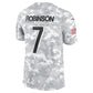 A.Falcons #7 Bijan Robinson Arctic Camo 2024 Salute to Service Limited Stitched American Football Jerseys