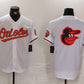 Baltimore Orioles Big Logo White 2024 Home Limited Cool Base Stitched Baseball Jersey