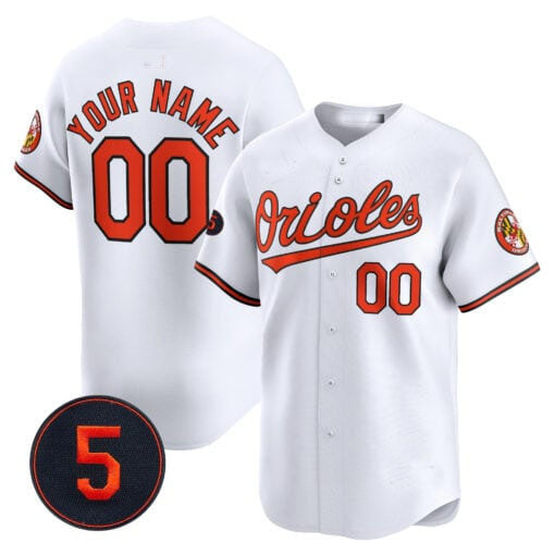 Custom Baltimore Orioles Robinson Patch Vapor Premier Limited – All Stitched Baseball Jersey