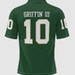 B.Bears GameDay #10 Robert Griffin III Greats Heisman Football Jersey - Green Stitched American College Jerseys