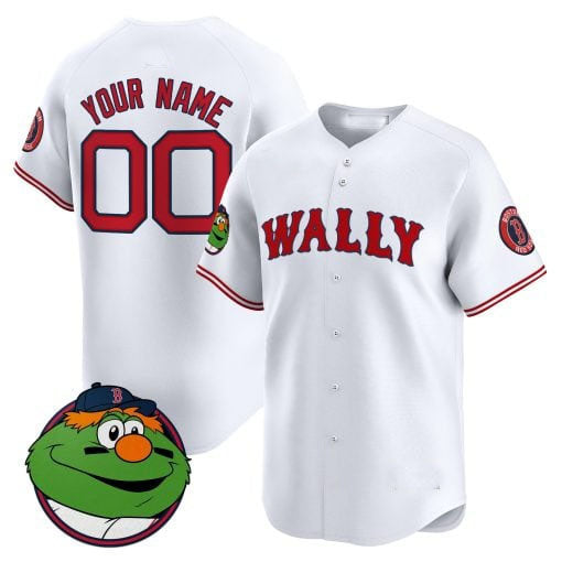 Custom Boston Red Sox Wally Vapor Premier Limited– All Stitched Baseball Jersey