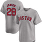 Boston Red Sox #28 Danny Jansen Gray 2024 Home Limited Stitched Baseball Jersey