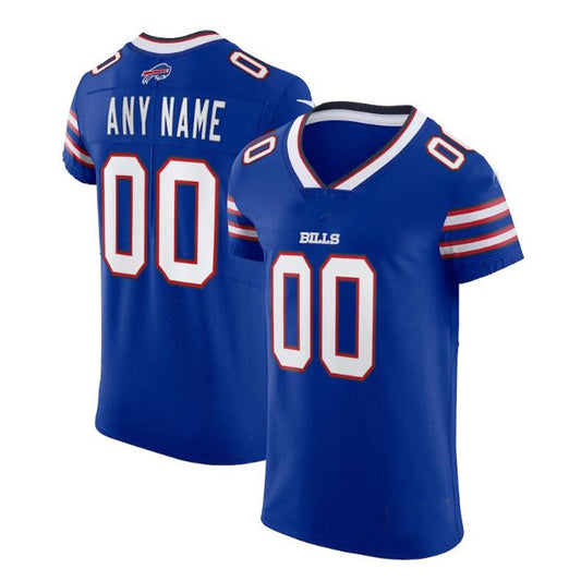 Custom B.Bills Vapor Elite Jersey - Royal American Stitched Football Jerseys