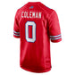 B.Bills #0 Keon Coleman 2024 Draft Player Game Jersey - Red American Football Jerseys