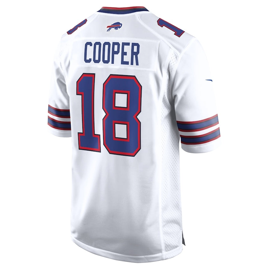 B.Bills #18 Amari Cooper White 2nd Alternate Game American Football Jerseys