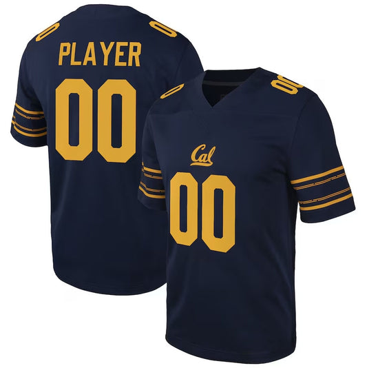 C.Bears Pick-A-Player NIL Football Game Jersey - Navy American College Jerseys