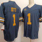 C.Golden Bears #1 Jaydn Ott Navy Blue FUSE American College Jerseys