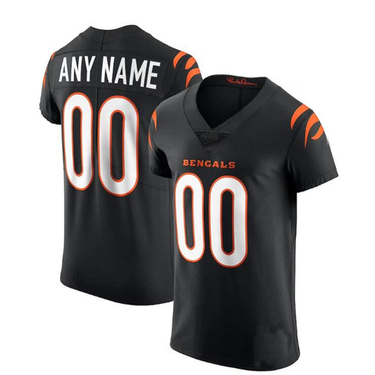 Custom C.Bengals Black Vapor Elite Custom Jersey American Stitched Football Jerseys