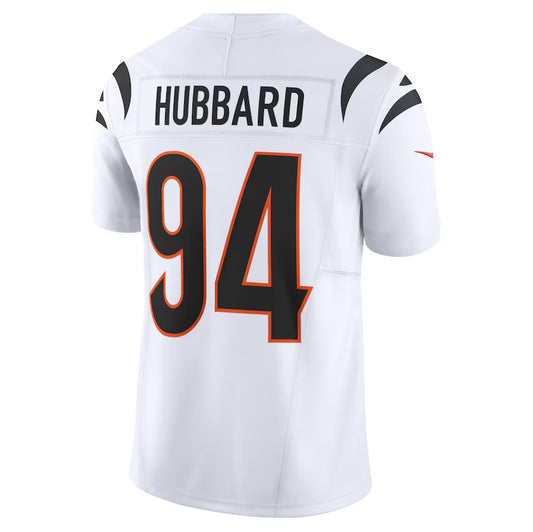 C.Bengals #94 Sam Hubbard Vapor F.U.S.E. Limited Jersey - White American Football Jersey