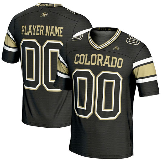 Custom C.Buffaloes GameDay Greats NIL Pick-A-Player Football Jersey - Black American College Jerseys