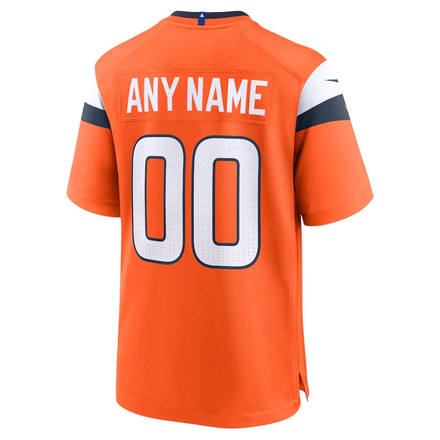 Custom Game Jersey - Orange Football Jerseys