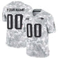 Custom NE.Patriots Active Player 2024 F.U.S.E Arctic Camo Salute To Service Limited Stitched Football Jersey