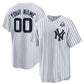 Custom New York Yankees Active Player White 2024 World Series Cool Base Stitched Baseball Jersey