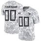 Custom T.Titans Active Player 2024 F.U.S.E Arctic Camo Salute To Service Limited Stitched Football Jersey