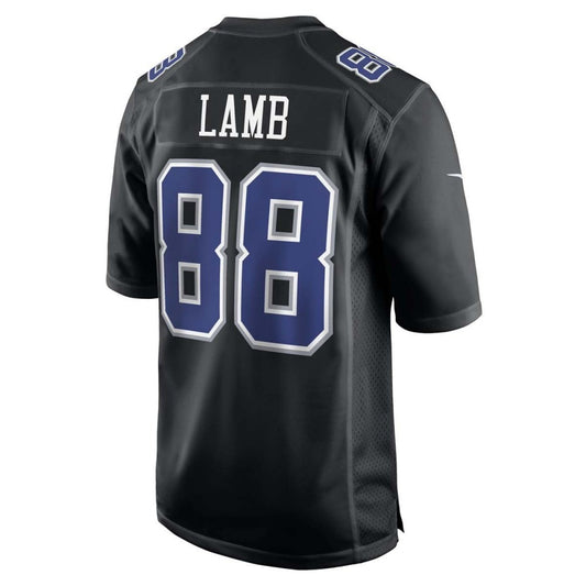 D.Cowboys #88 CeeDee Lamb Black Alternate Game Team Jersey Stitched American Football Jerseys