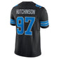 D.Lions #97 Aidan Hutchinson 2nd Alternate Vapor F.U.S.E. Limited Jersey - Black American Football Jerseys