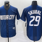 Detroit Tigers #29 Tarik Skubal 2024 Navy City Connect Cool Base Limited Stitched Baseball Jersey