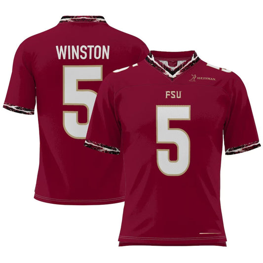 F.State Seminoles #5 Jameis Winston GameDay Greats Heisman Football Jersey – Garnet American College Jerseys