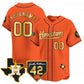 Custom Houston Astros 2024 Jackie Robinson Patch Vapor Premier Limited – All Stitched Baseball Jersey