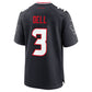 H.Texans #3 Tank Dell Game Jersey - Navy American Football Jerseys