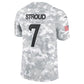 H.Texans #7 C.J. Stroud Arctic Camo 2024 Salute to Service Limited Stitched American Football Jerseys