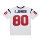 H.Texans #80 Andre Johnson Mitchell & Ness White Legacy Replica American Football Jerseys