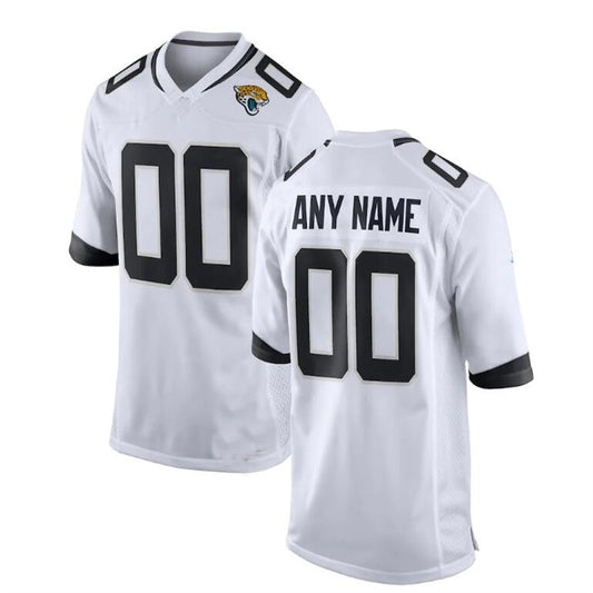 Custom J.Jaguars White Game Jersey Stitched American Football Jerseys