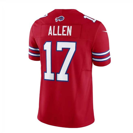 B.Bills #17 Josh Allen Red Vapor F.U.S.E. Limited Jersey – Home American Football Jerseys