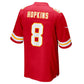 KC.Chiefs #8 DeAndre Hopkins Red Game Player Jersey Stitched American Football Jerseys