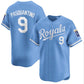 Kansas City Royals #9 Vinnie Pasquantino Light Blue 2024 Alternate Limited Stitched Baseball Jersey