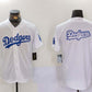 Los Angeles Dodgers Blank White Cool Base Stitched Baseball Jerseys