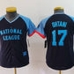 Los Angeles Dodgers #17 Shohei Ohtani Navy 2024 All Star Limited Stitched Baseball Jerseys