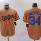 Los Angeles Dodgers #34 Toro Valenzuela Olive Cool Base Limited Stitched Baseball Jerseys