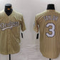 Los Angeles Dodgers #3 Chris Taylor Cream Pinstripe Stitched Cool Base Baseball Jersey