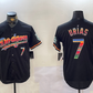 Los Angeles Dodgers #7 Julio Urias Black Rainbow Mexico Cool Base Stitched Baseball Jerseys