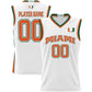 Custom M.Hurricanes GameDay Greats NIL Pick-A-Player Lightweight Basketball Jersey - White American College Jerseys