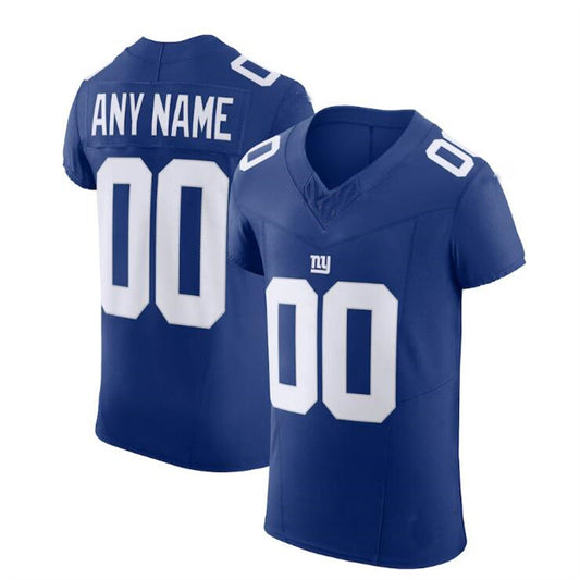 Custom NY.Giants Royal Vapor F.U.S.E. Elite Jersey Stitched American Football Jerseys