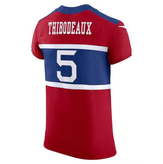 NY.Giants #5 Kayvon Thibodeaux Alternate Vapor F.U.S.E. Elite Player Jersey - Century Red American Football Jerseys